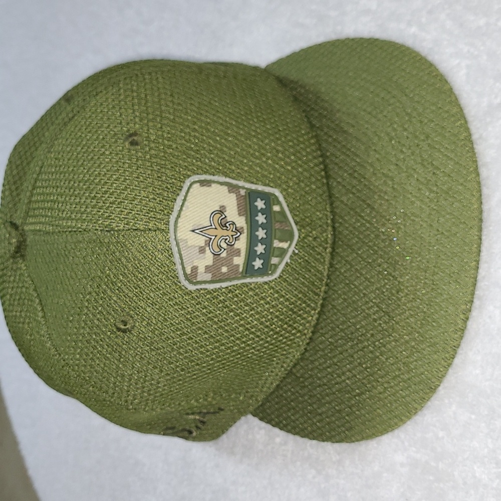 New Orleans Saints Hat Cap Mens Green NFL New Era One Size
